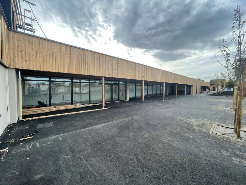 Bardage bois école Denain